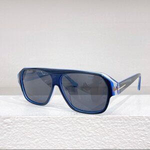 Tom Ford Translucent Blue Shield Sunglasses